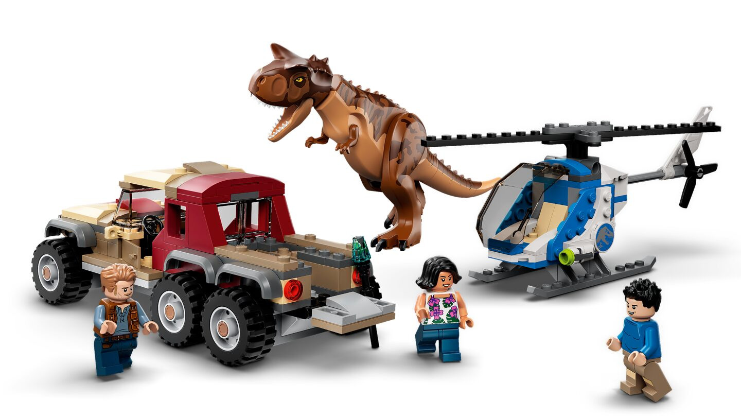 Achtervolging van dinosaurus Carnotaurus — Afbeelding 6