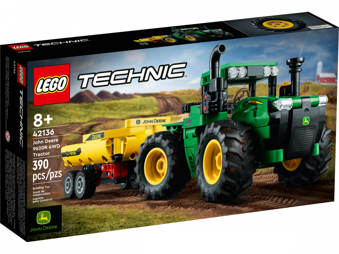 John Deere 9620R 4WD Tractor — Afbeelding 2