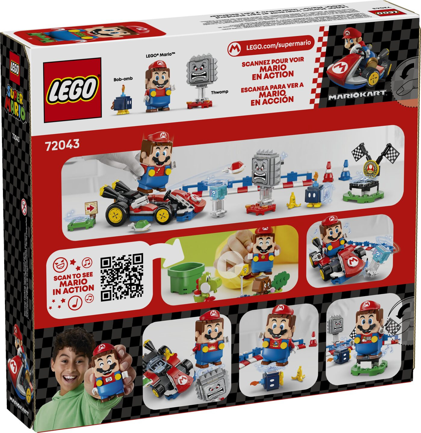Mario Kart™ – Interactieve LEGO® Mario™ en standaardkart — Afbeelding 8