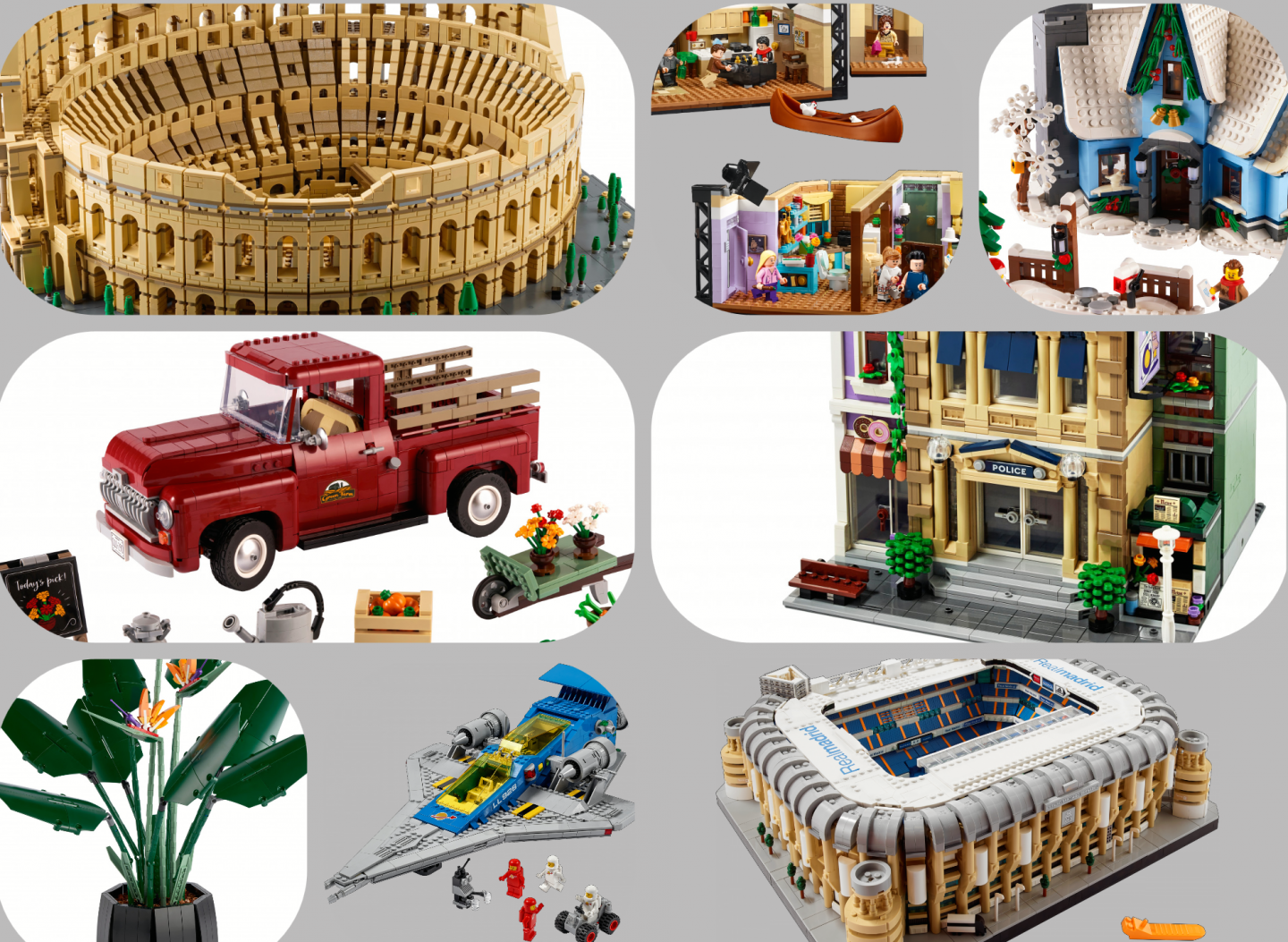Sets van LEGO Icons die uit productie gaan