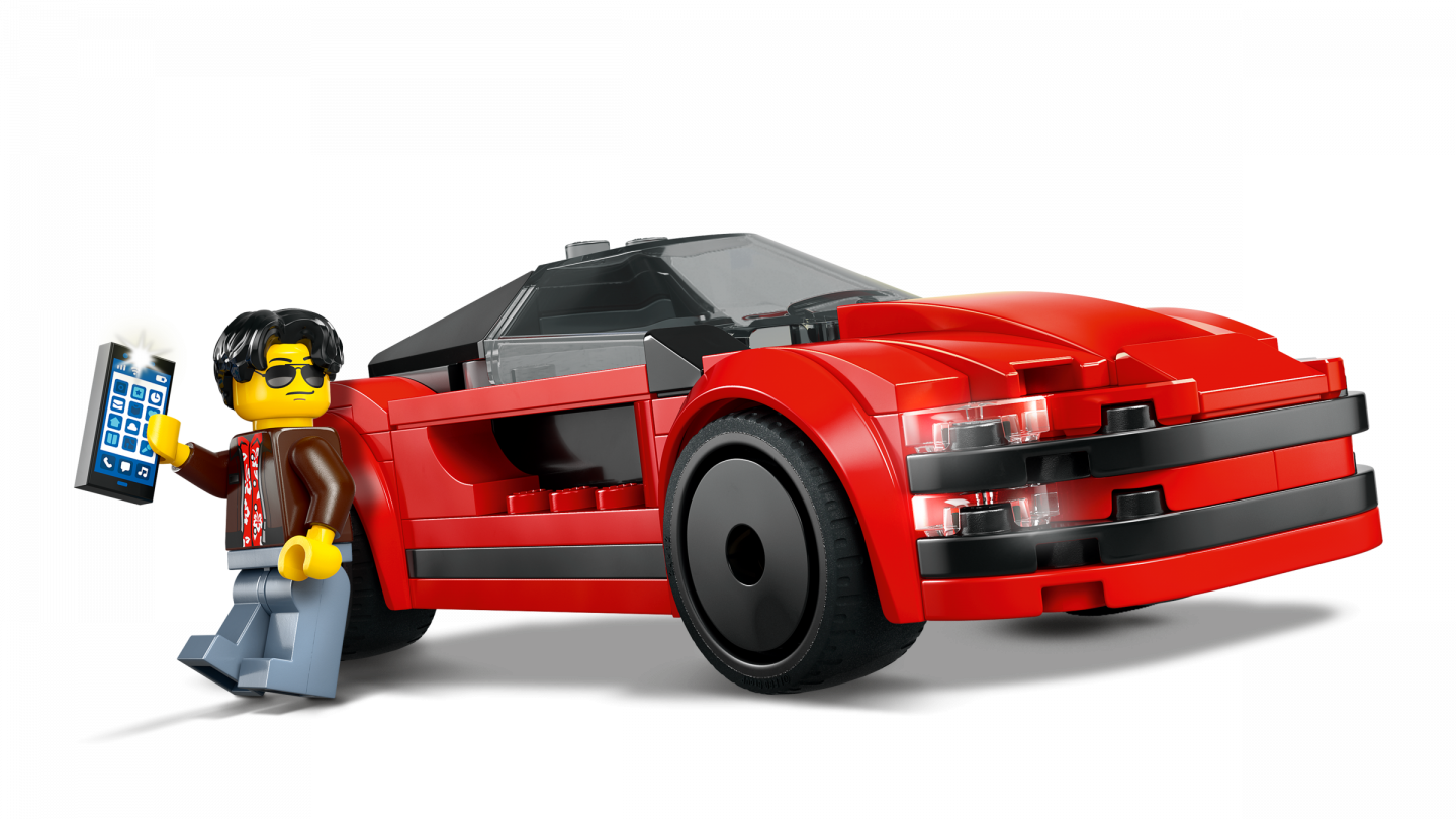 Rode sportwagen — Afbeelding 4