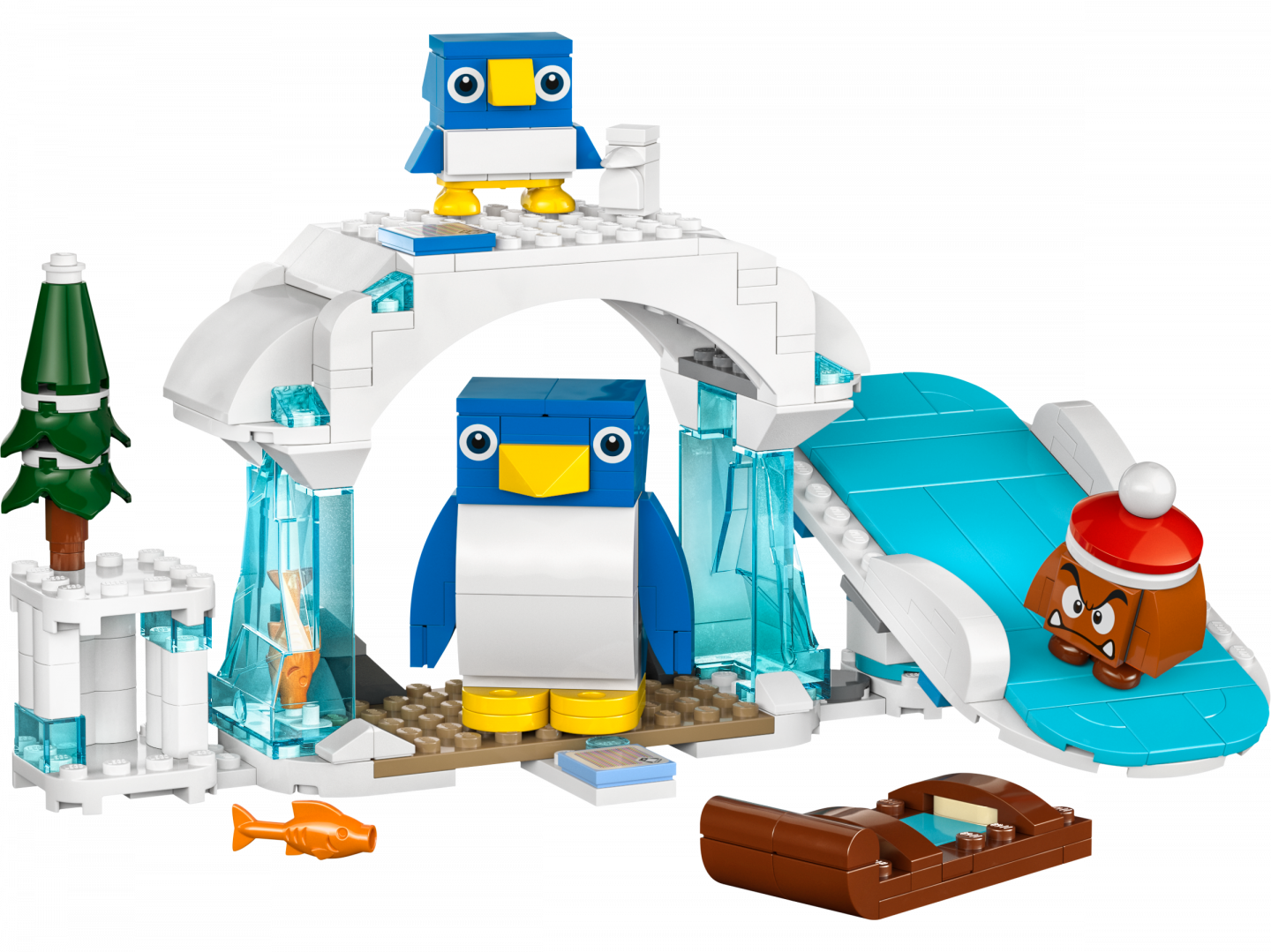 Uitbreidingsset: Sneeuwavontuur met penguin en familie — Afbeelding 2