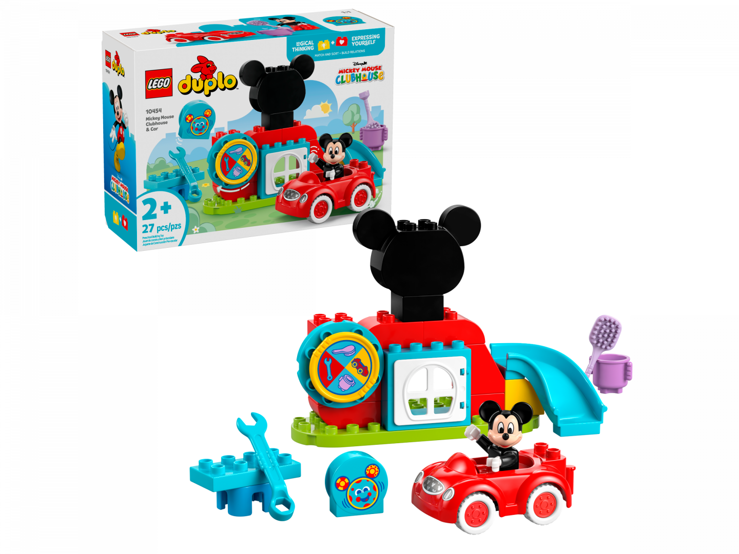 Mickey Mouse clubhuis en auto — Afbeelding 2