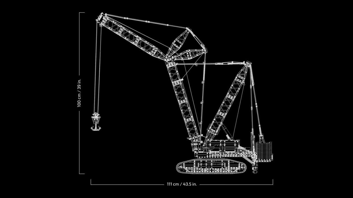 Technic Liebherr Rupsbandkraan LR 13000 — Afbeelding 5