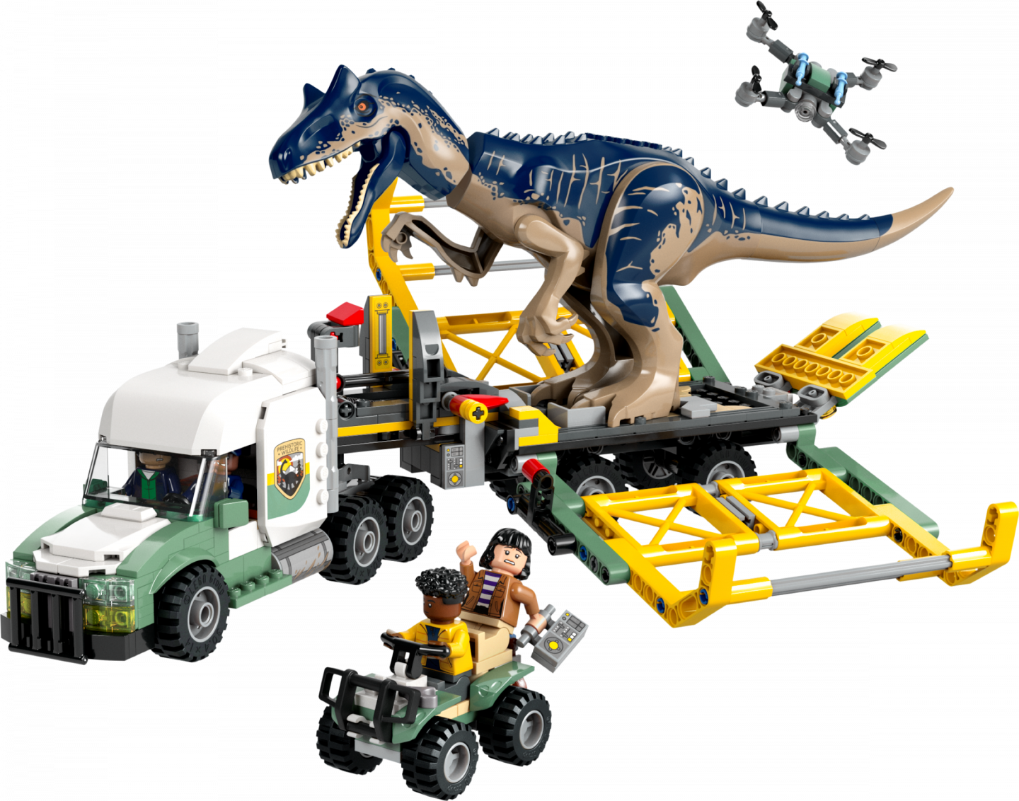 Dinosaurusmissies: Allosaurus transporttruck