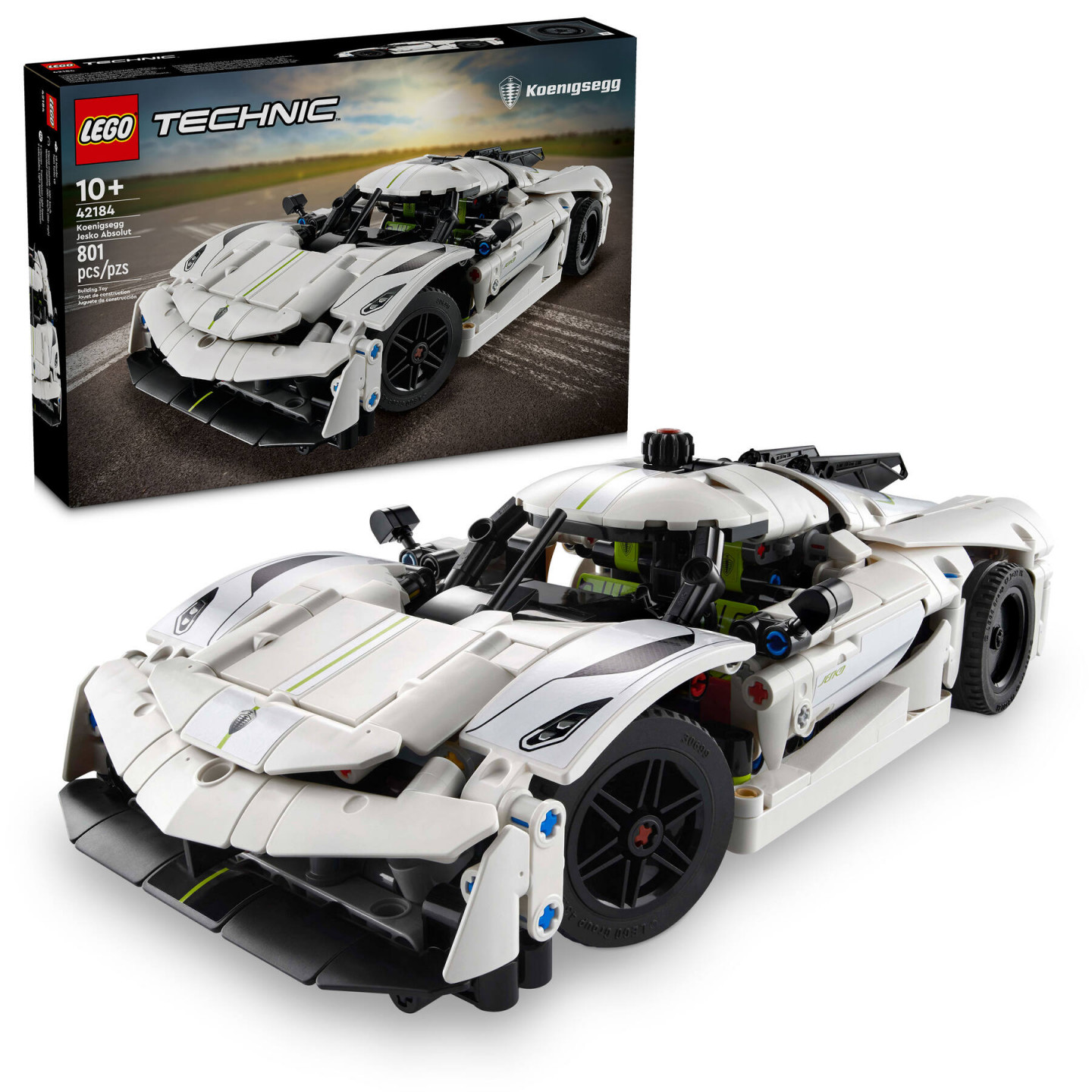 Koenigsegg Jesko Absolut witte hypercar — Afbeelding 2