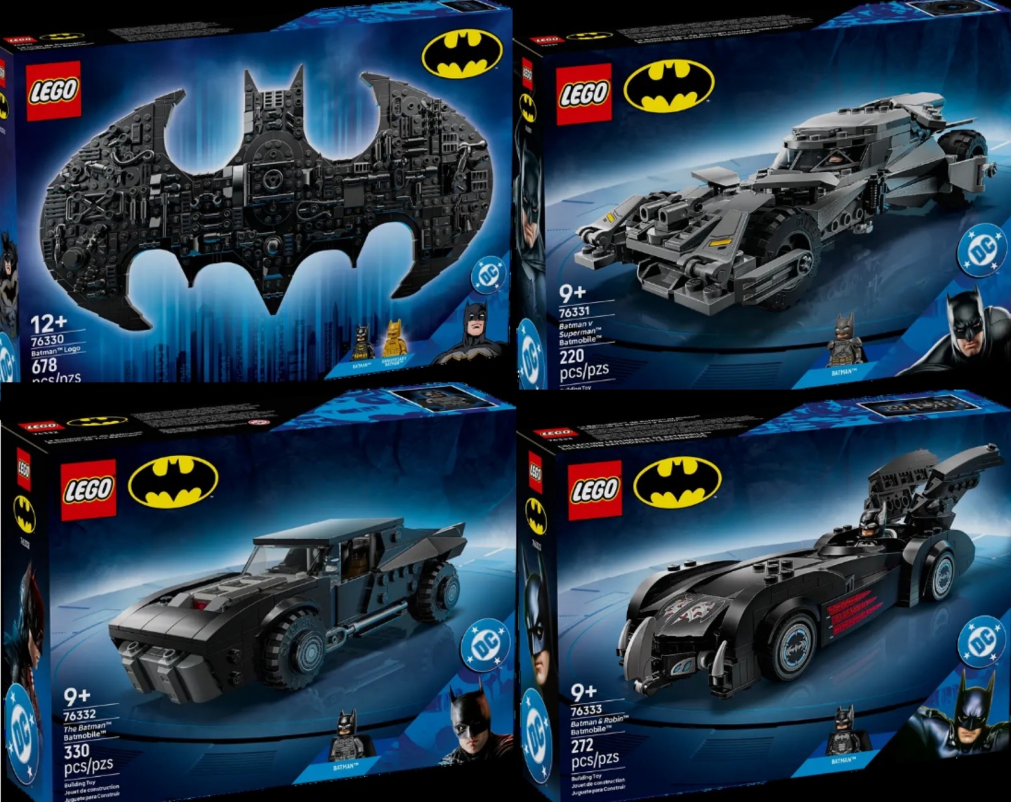Vier nieuwe LEGO Batman-sets in 2026 voor het 20-jarig jubileum van LEGO DC - nu als Pre-orders