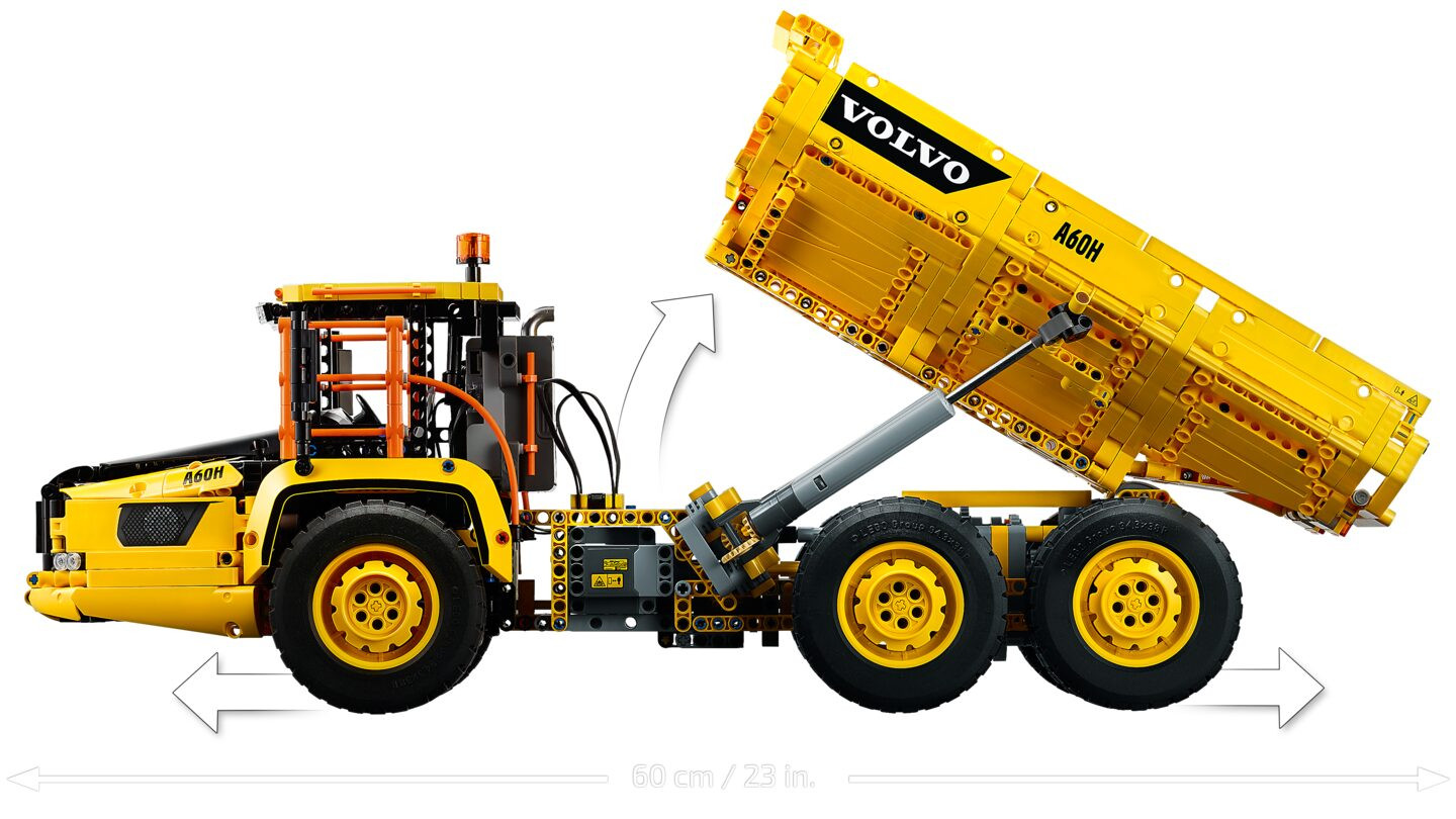 Volvo 6x6 Truck met kieptrailer — Afbeelding 6