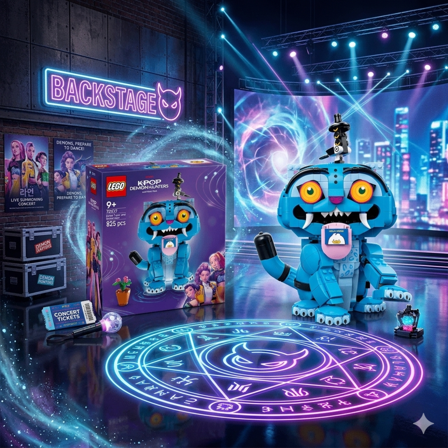 LEGO K-Pop Demon Hunters 72537 Derpy Tiger en Sussie Bird officieel onthuld en nu als pre-order verkrijgbaar