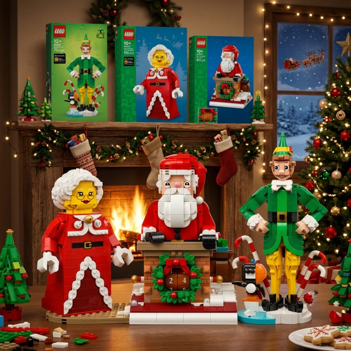 Nieuwe LEGO-kerstsets voor oktober 2026: Het feestelijke overzicht