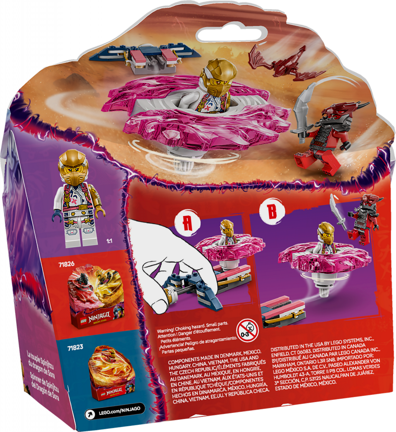 Sora's Spinjitzu drakenspinner — Afbeelding 9
