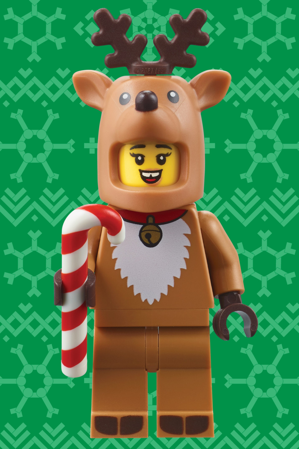 Geheime minifiguur minipuzzel – kersteditie — Afbeelding 2
