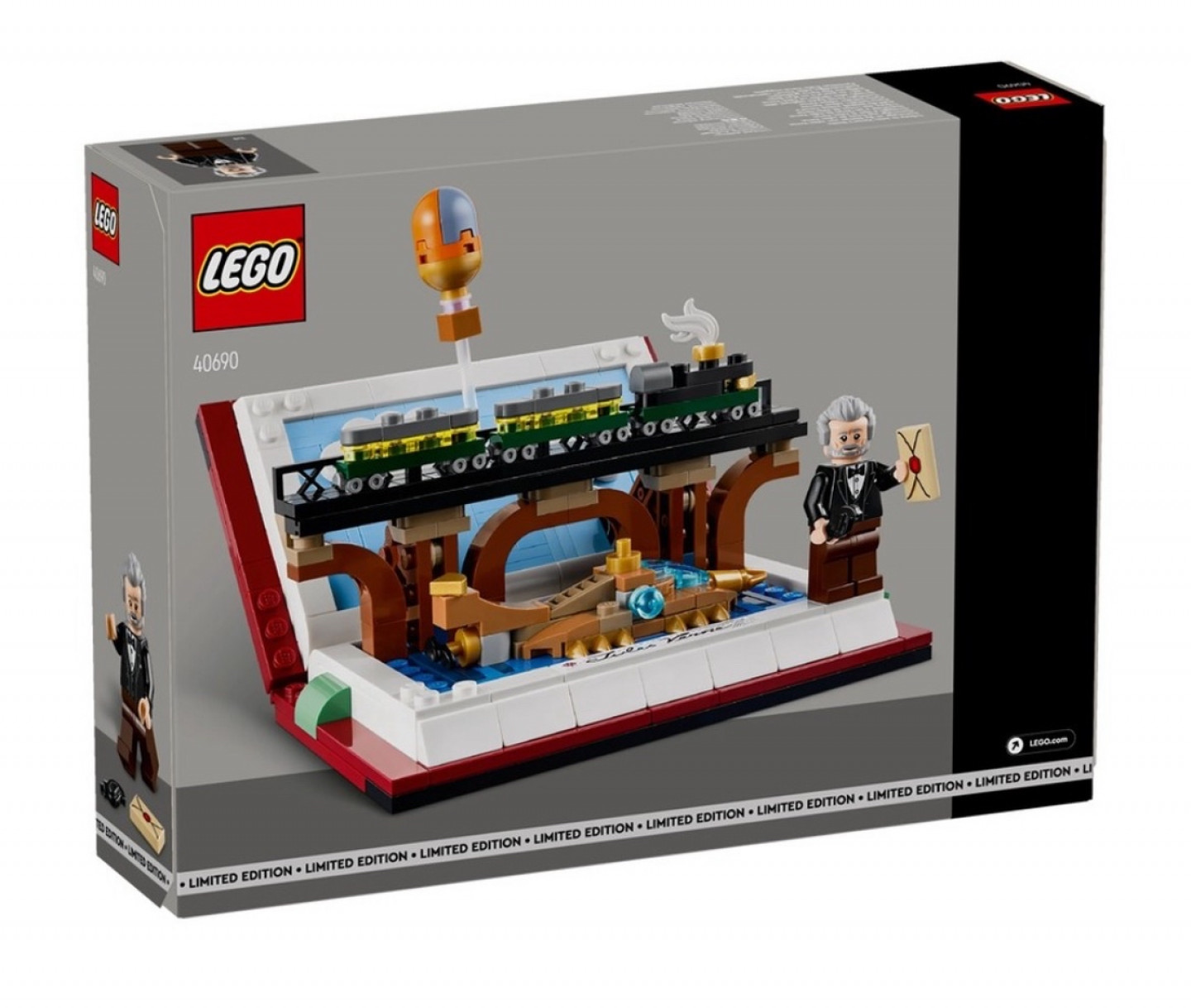 Nieuw LEGO 40690 Tribute to Jules Verne’s books: Een exclusieve GWP in juni