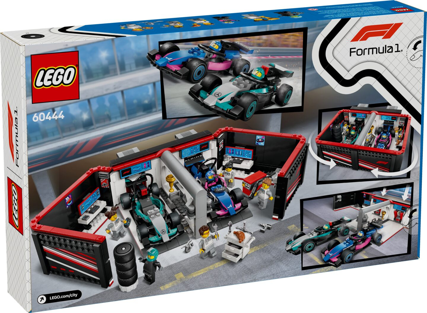 F1® garage met Mercedes-AMG en Alpine auto's — Afbeelding 7