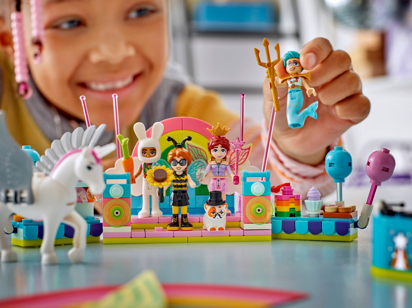 Verkleedfeestje met eenhoorn en fee — Afbeelding 10