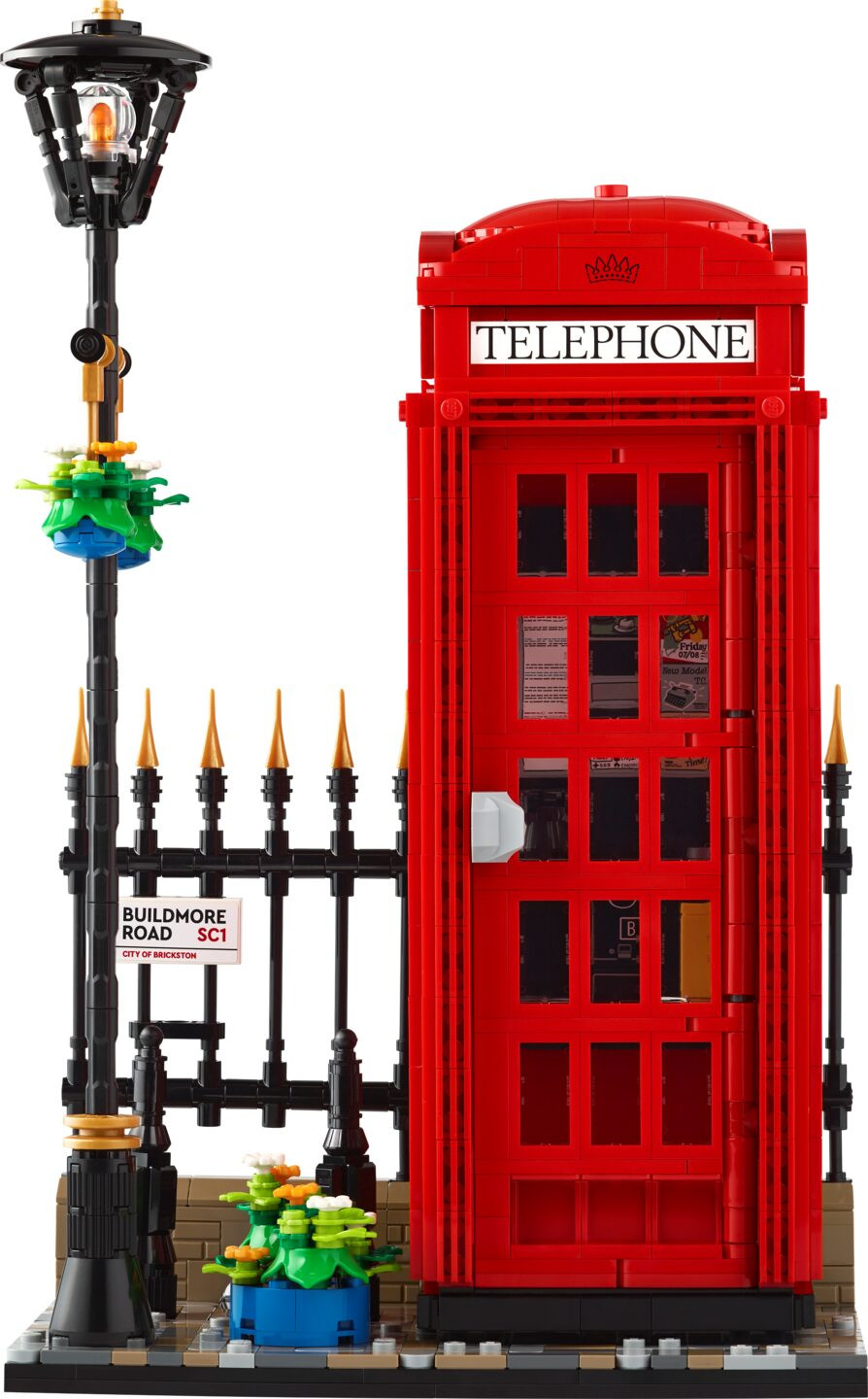 Rode Londense telefooncel — Afbeelding 3