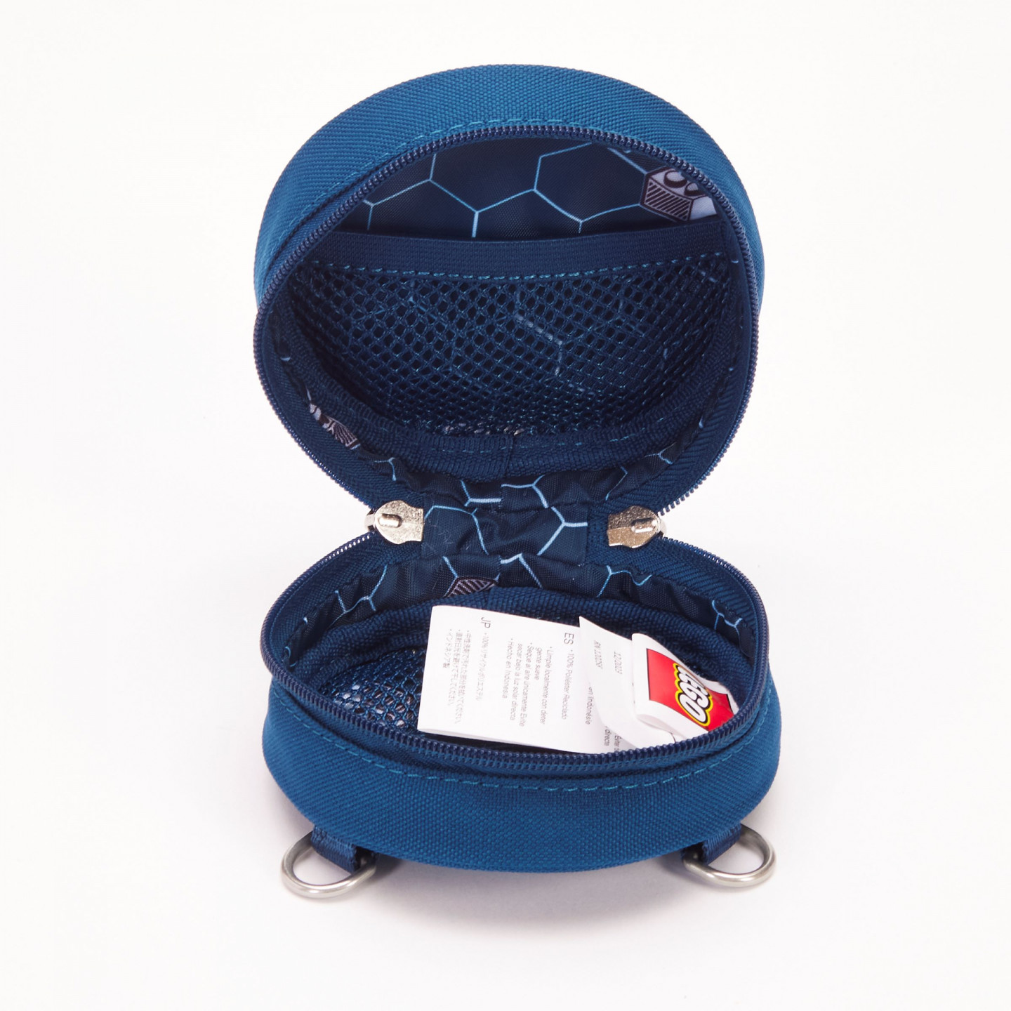 Minitasje in de vorm van een nop – marineblauw — Afbeelding 3