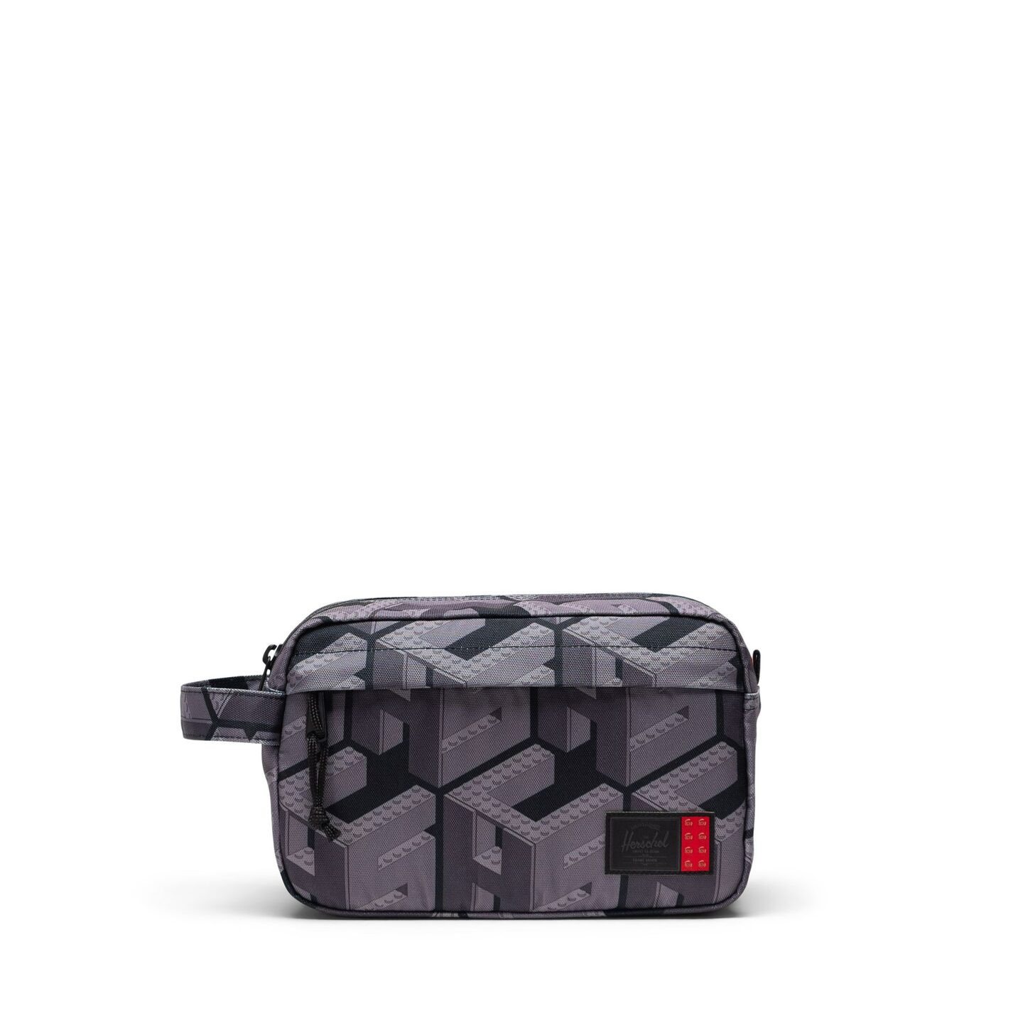 Herschel Chapter toilettas - monogram - zwart