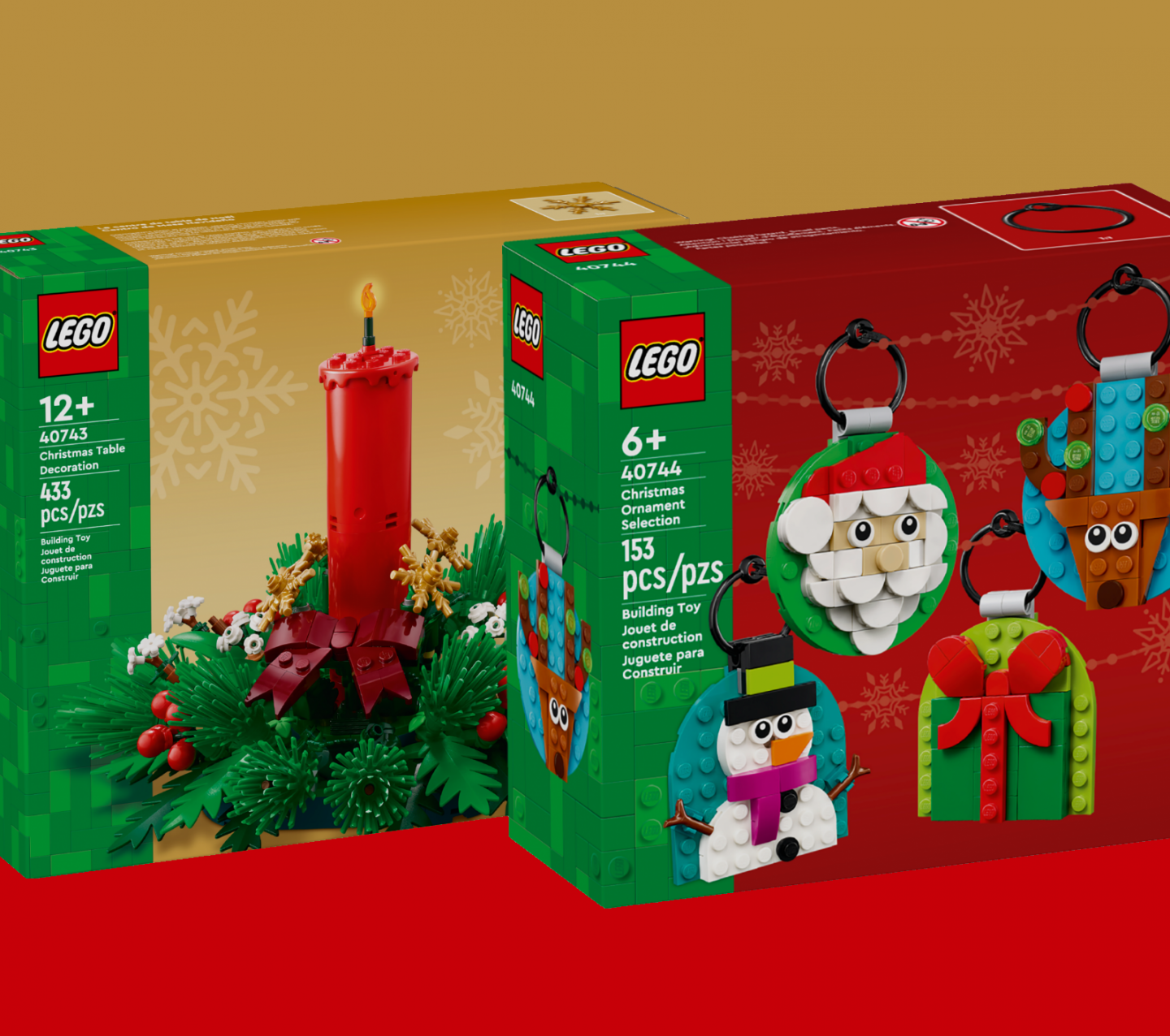 Nieuwe LEGO Kerstsets:  Perfecte Decoraties voor de Feestdagen