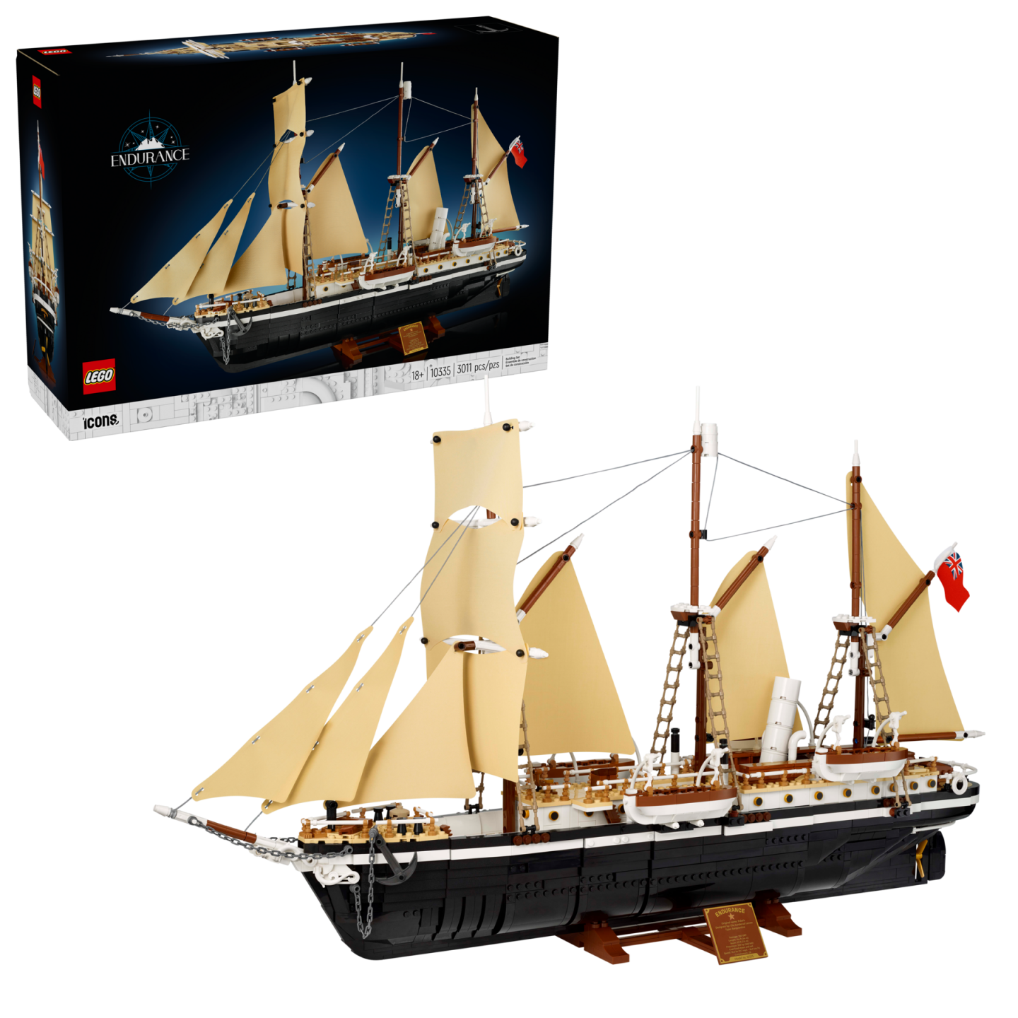 LEGO Icons brengt the Endurance Ship tot leven voor Black Friday!