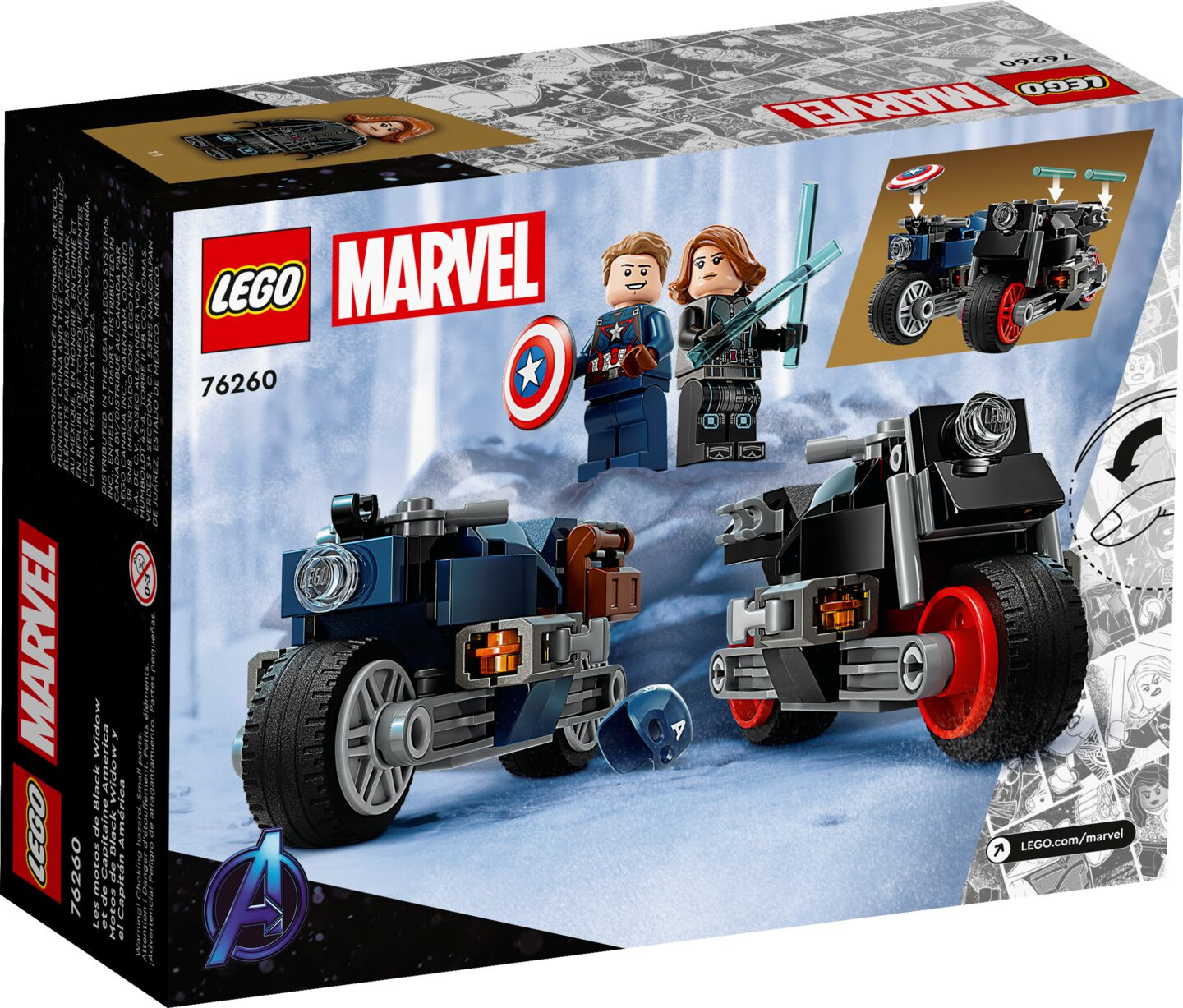 Black Widow & Captain America motoren — Afbeelding 6