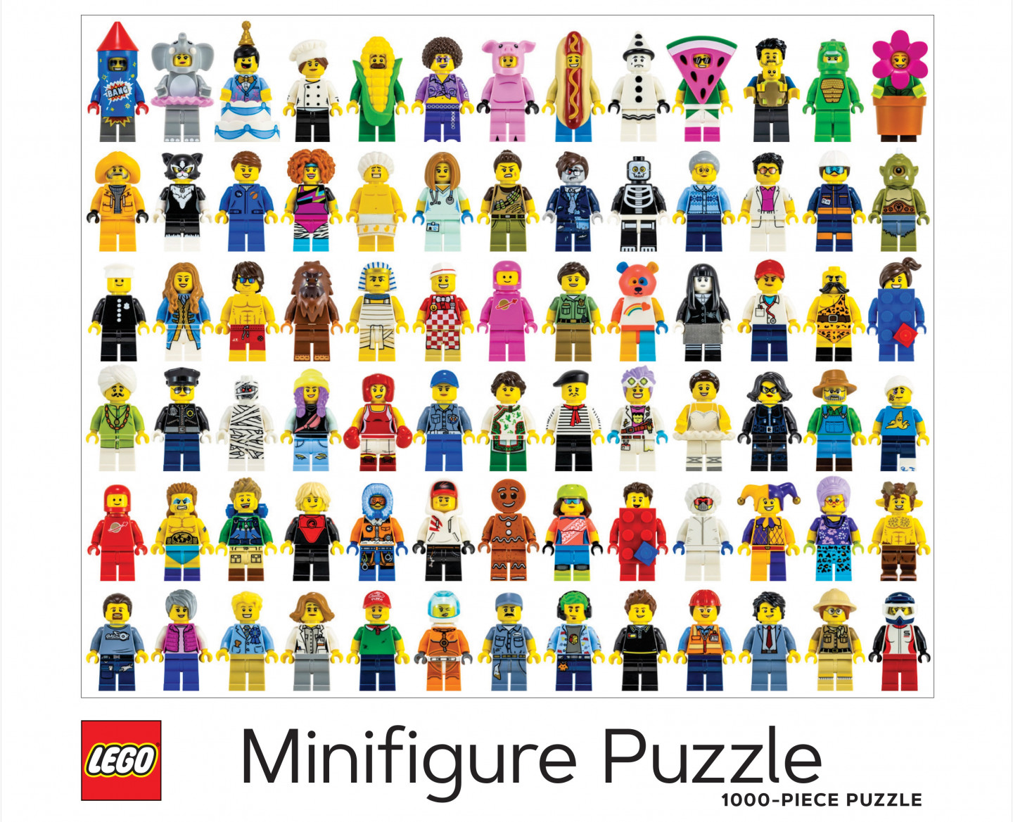 Minifiguurpuzzel 1000 stukjes