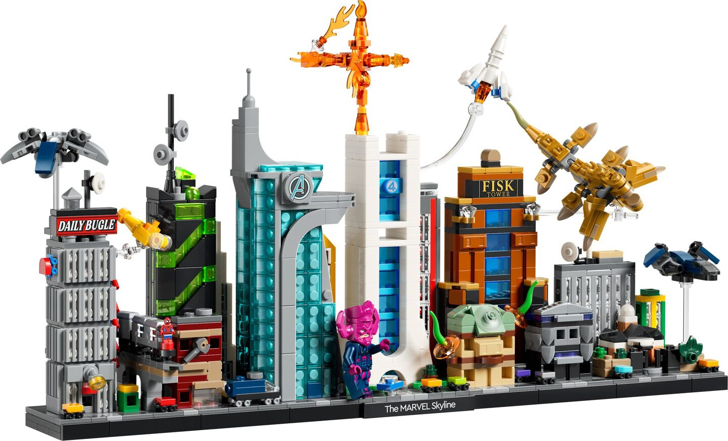 De Marvel skyline