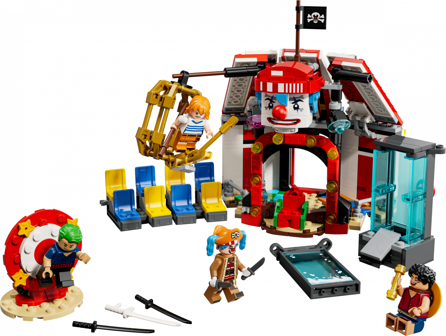 Circustent van Buggy de Clown