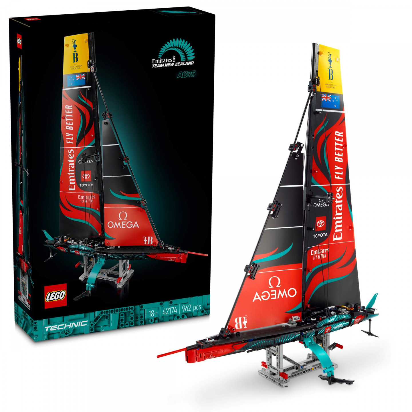 Emirates Team New Zealand AC75 jacht — Afbeelding 2