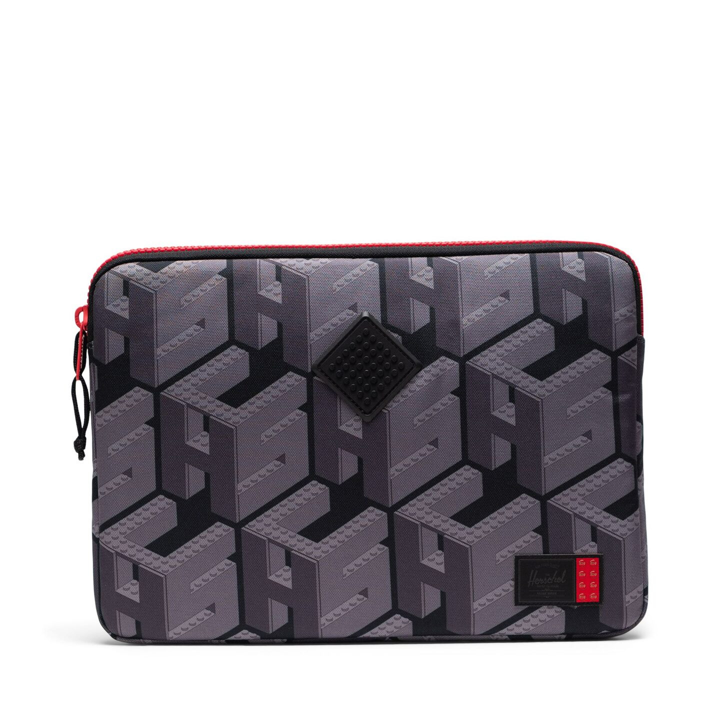 Herschel Anchor 14" laptophoes - monogram - zwart