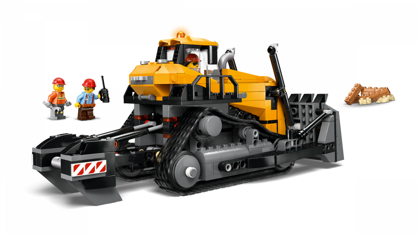 Gele bulldozer — Afbeelding 4