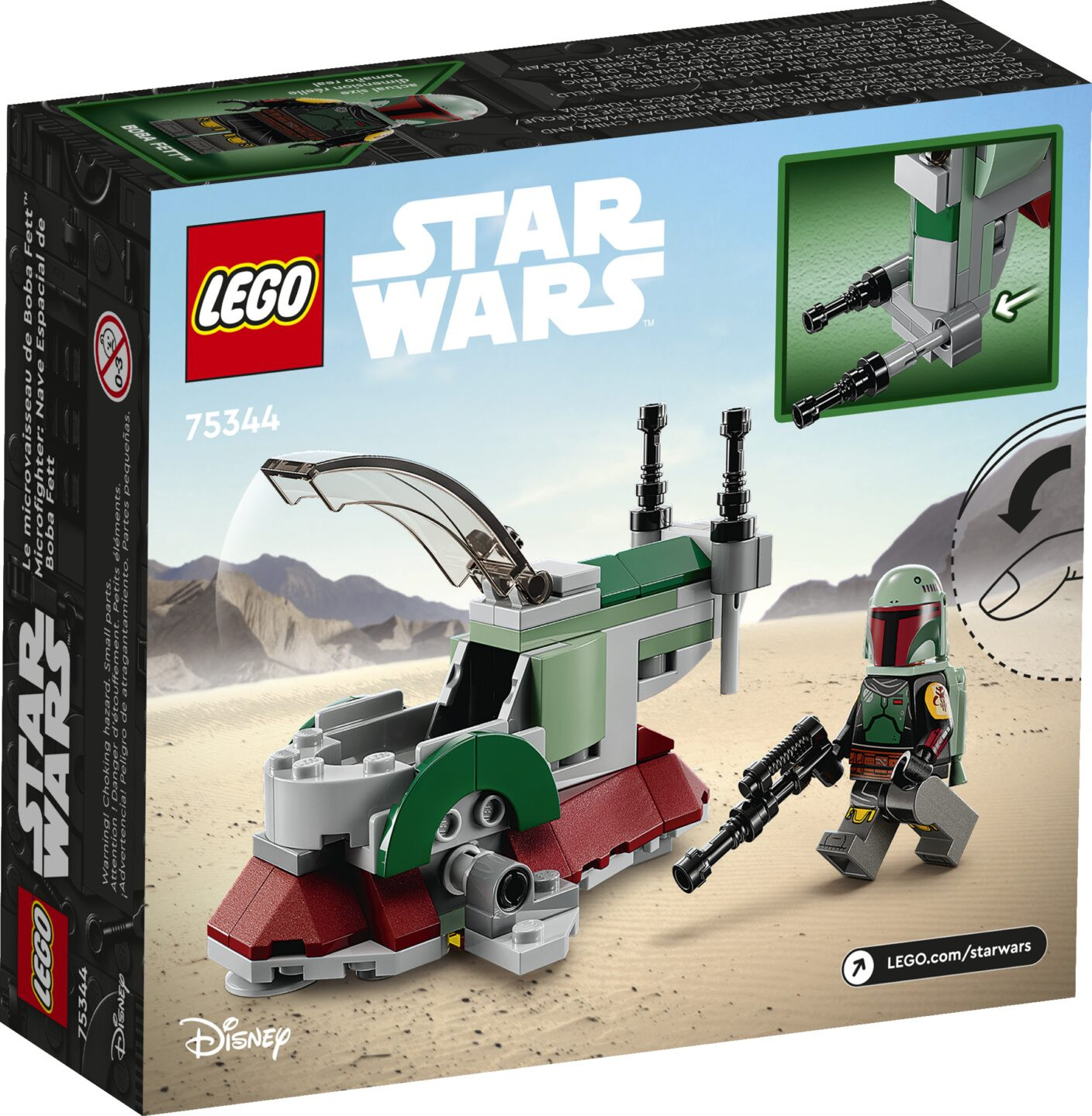 Boba Fett's sterrenschip™ Microfighter — Afbeelding 5