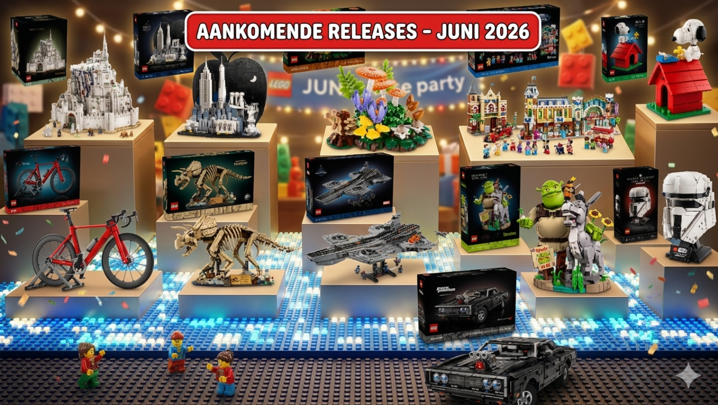 Alle LEGO sets die in juni 2026 uitkomen