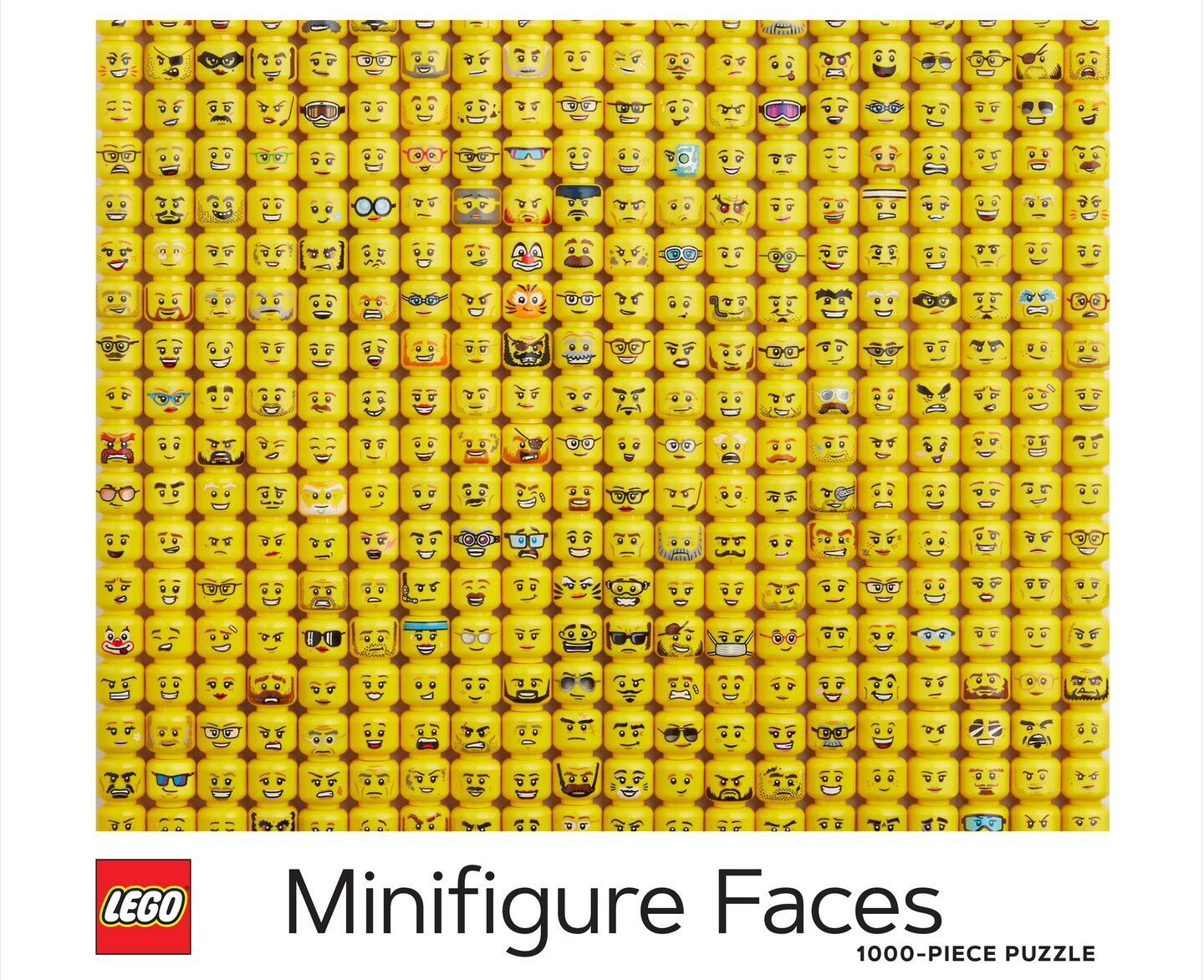 Minifiguurgezichtenpuzzel 1000 stukjes — Afbeelding 1