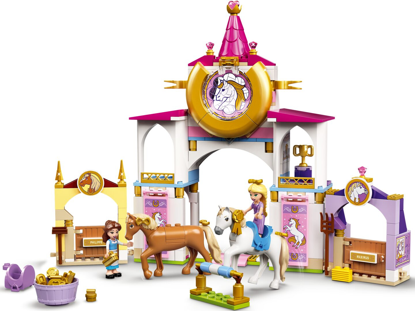 Belle en Rapunzel's koninklijke paardenstal — Afbeelding 1
