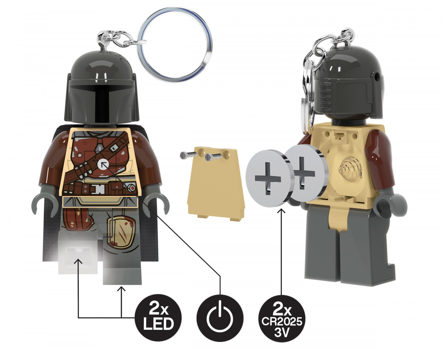 The Mandalorian™ sleutellampje — Afbeelding 6