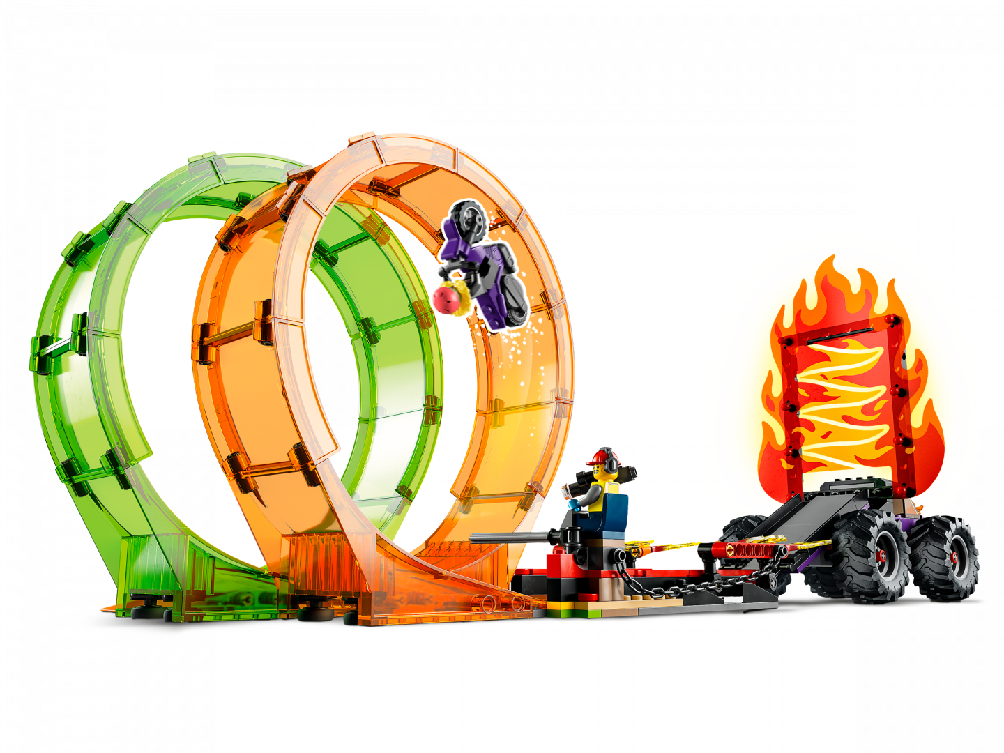Dubbele looping stuntarena — Afbeelding 4