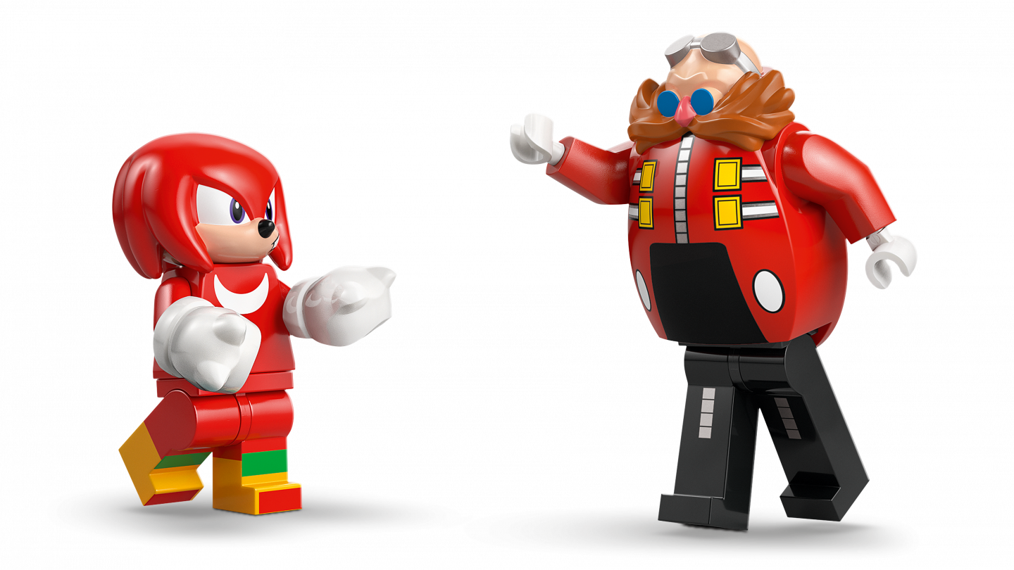 Knuckles vs. Dr. Eggman Egg Crusher mecha — Afbeelding 3