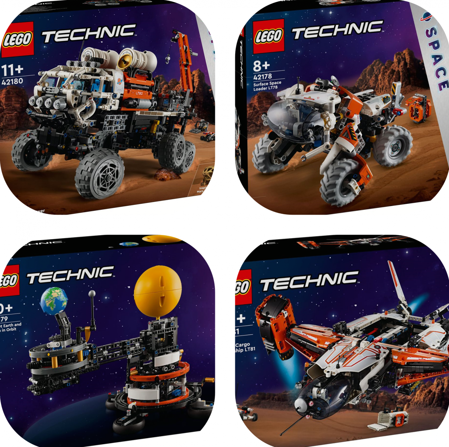 Bouw je Eigen Ruimte-Avontuur: Drie Nieuwe LEGO Technic-Space Sets Landen op 1 maart 2024