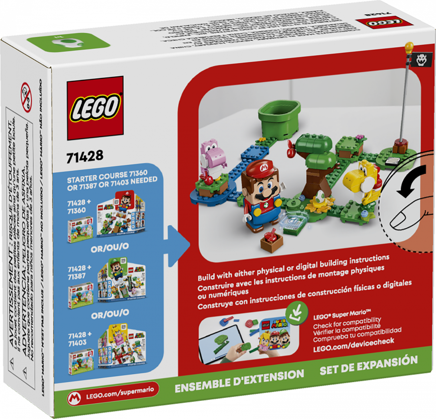 Uitbreidingsset: Yoshi's eigenaardige woud — Afbeelding 4