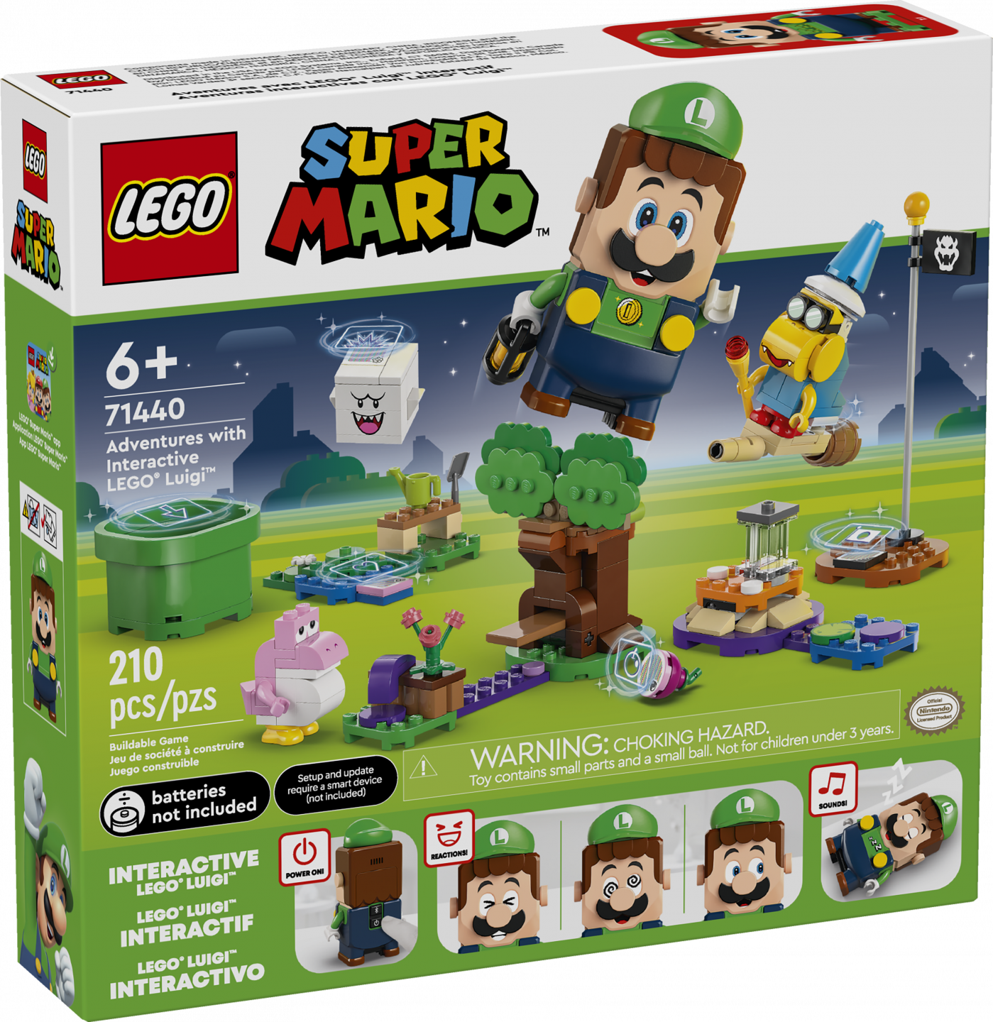 Avonturen met interactieve LEGO® Luigi™