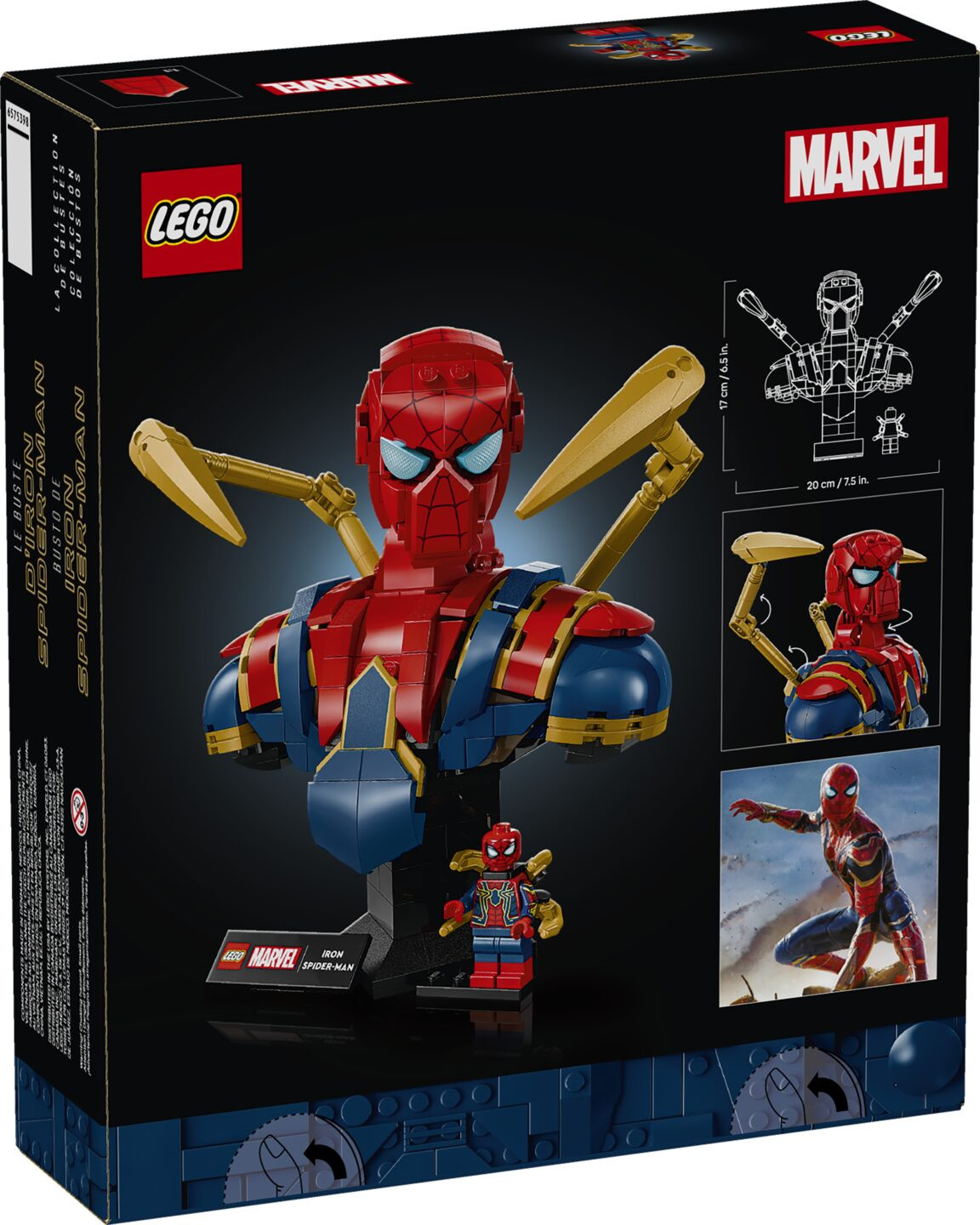 Iron Spider-Man buste — Afbeelding 9