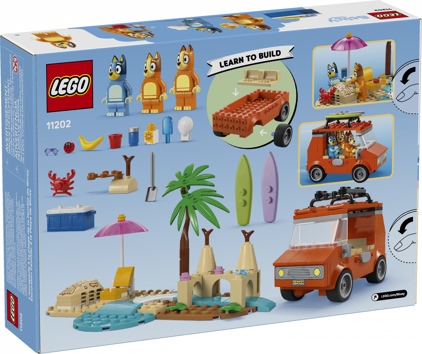 Bluey's autorit naar het strand — Afbeelding 3