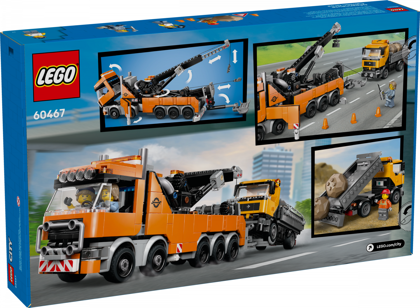Zware sleepwagen met kraan — Afbeelding 11