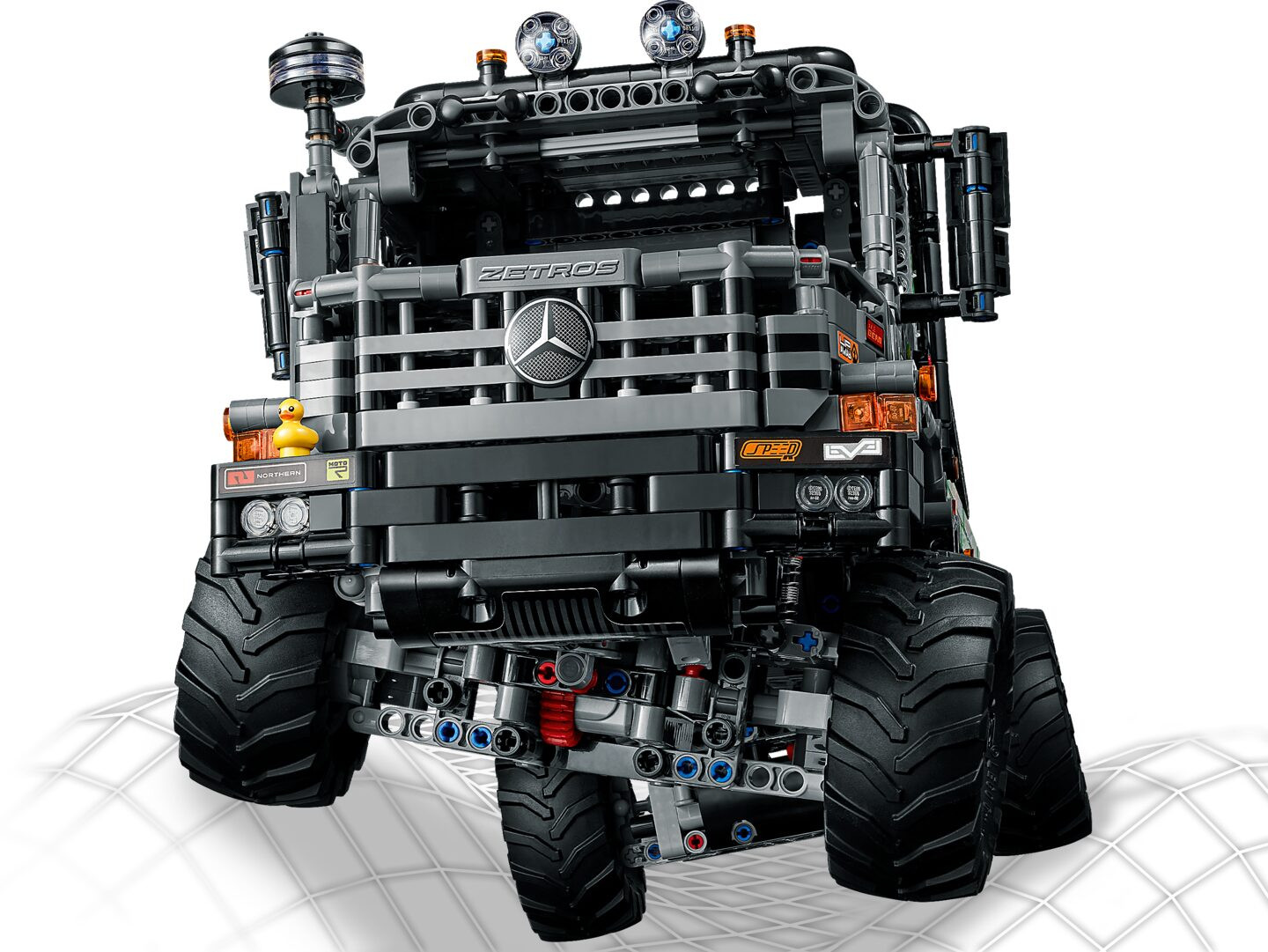 Technic 4x4 Mercedes-Benz Zetros Trial Truck — Afbeelding 10