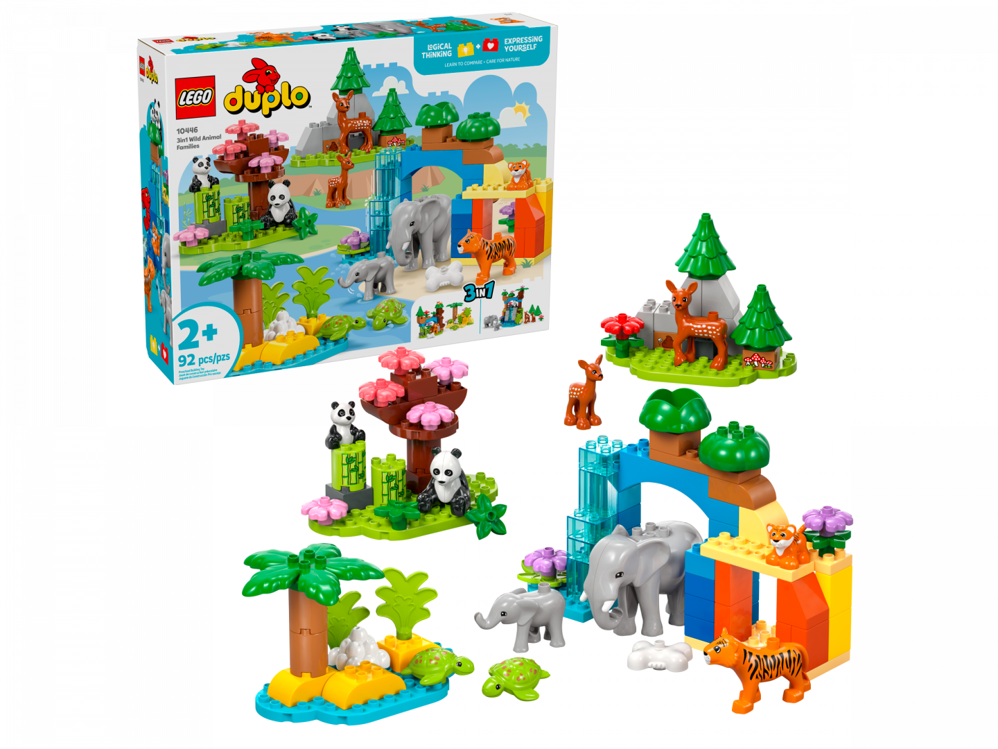 3-in-1 families van wilde dieren — Afbeelding 2