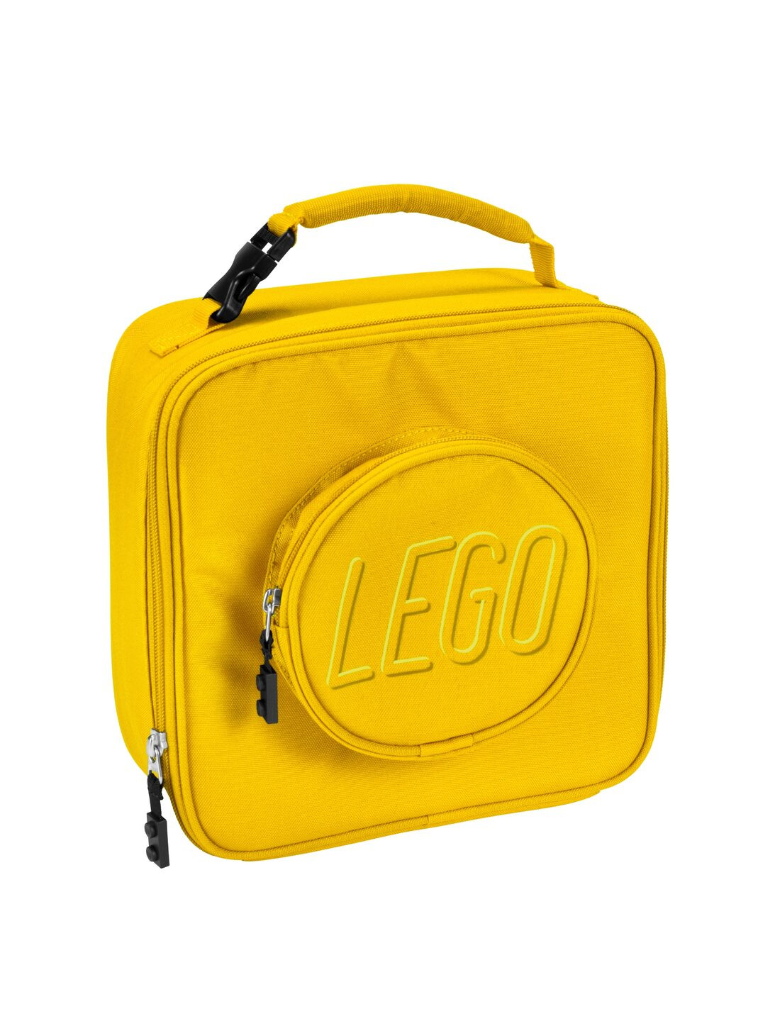 Lunchtas in de vorm van een LEGO® steen - geel — Afbeelding 1