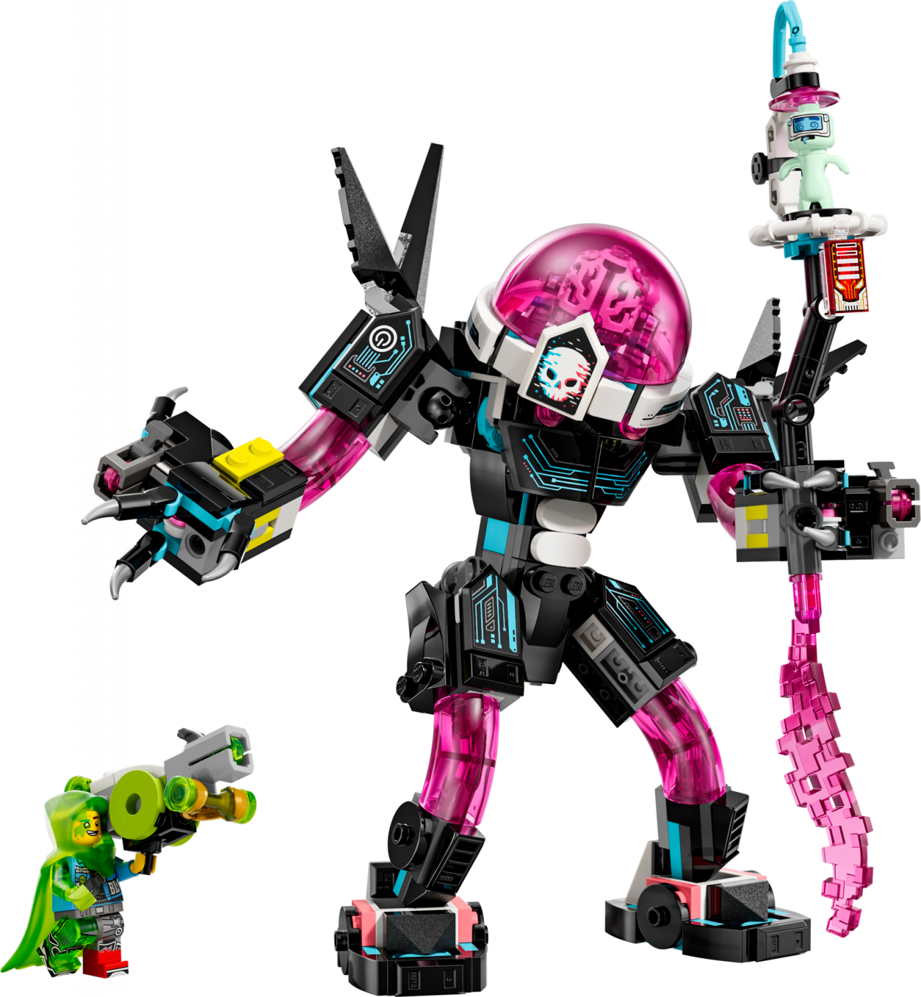 Mateo vs. cyberbreinmecha