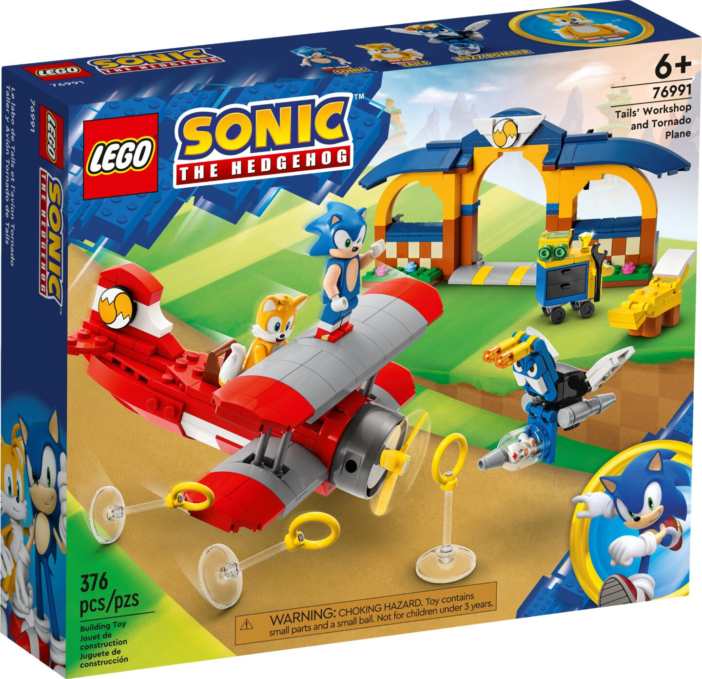 Tails' Workshop and Tornado Plane — Afbeelding 2