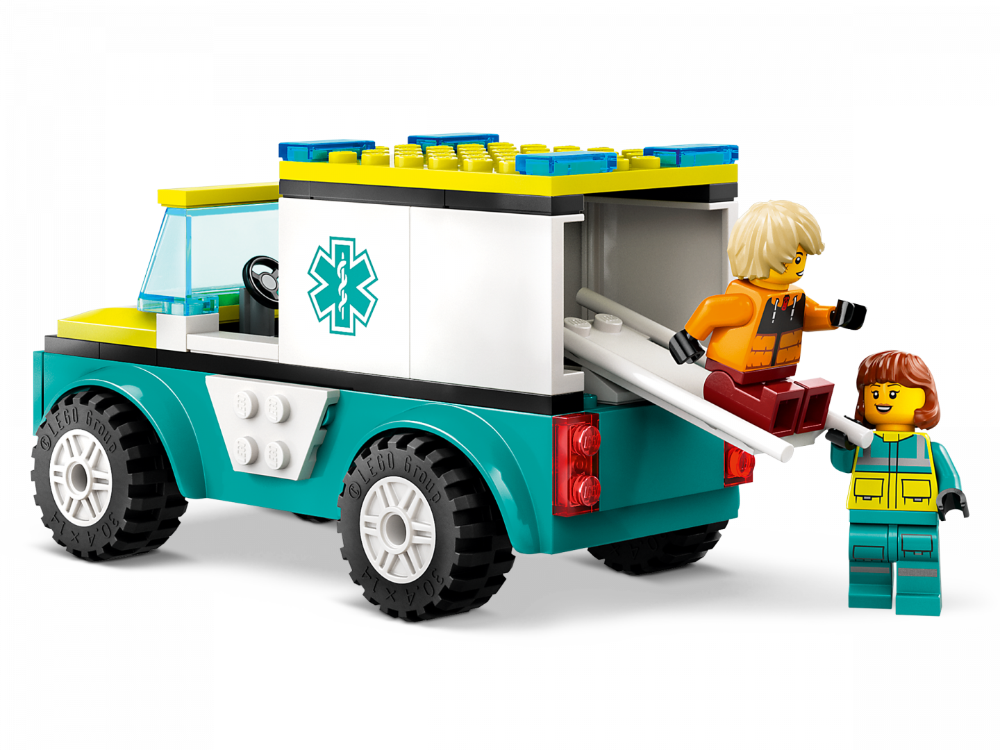 Ambulance en snowboarder — Afbeelding 3
